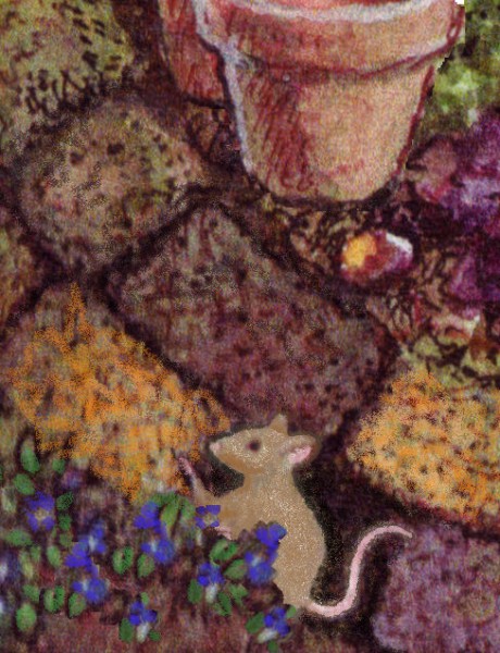 Ghost Mouse from Garden Illust