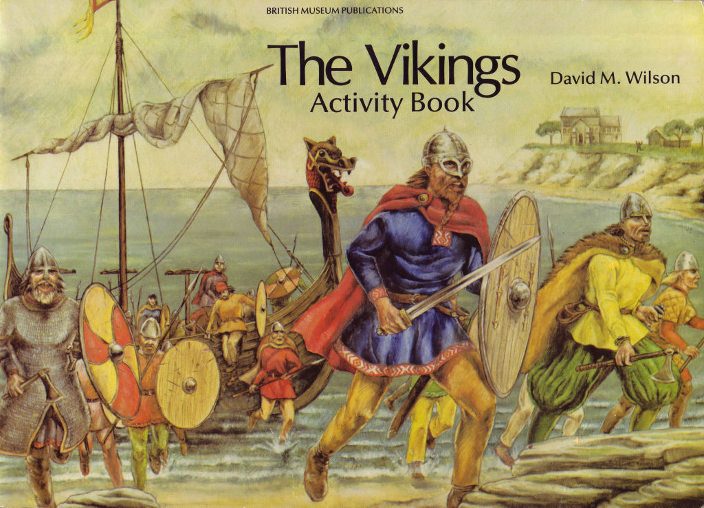 THE VIKINGS ACTIVITY BOOK COVER