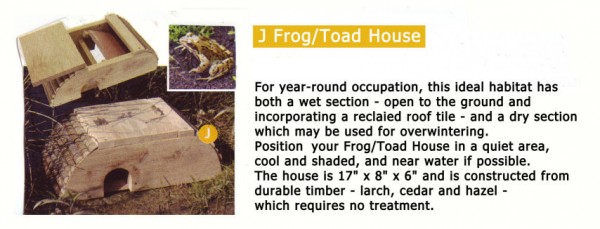 Frog or Toad House b
